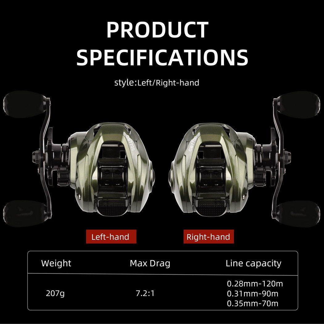 Baitcasting Reel 7.2 1 High Sp - Reel Spare Spool のレビューと価格