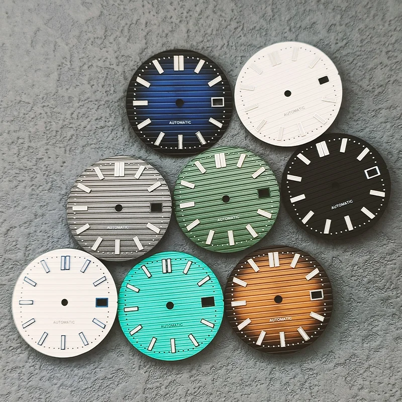 29.8mm NH35 Watch Dial Green L - Reel Case のレビューと価格