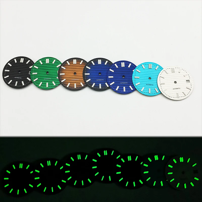29.8mm NH35 Watch Dial Green L - Reel Case のレビューと価格