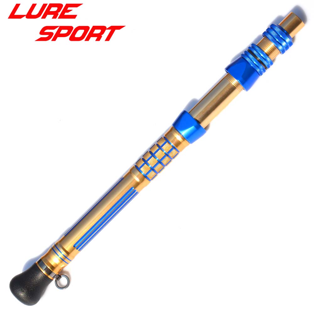 LURESPORT 40cm Gold and Blue L - Trolling Reel のレビューと価格
