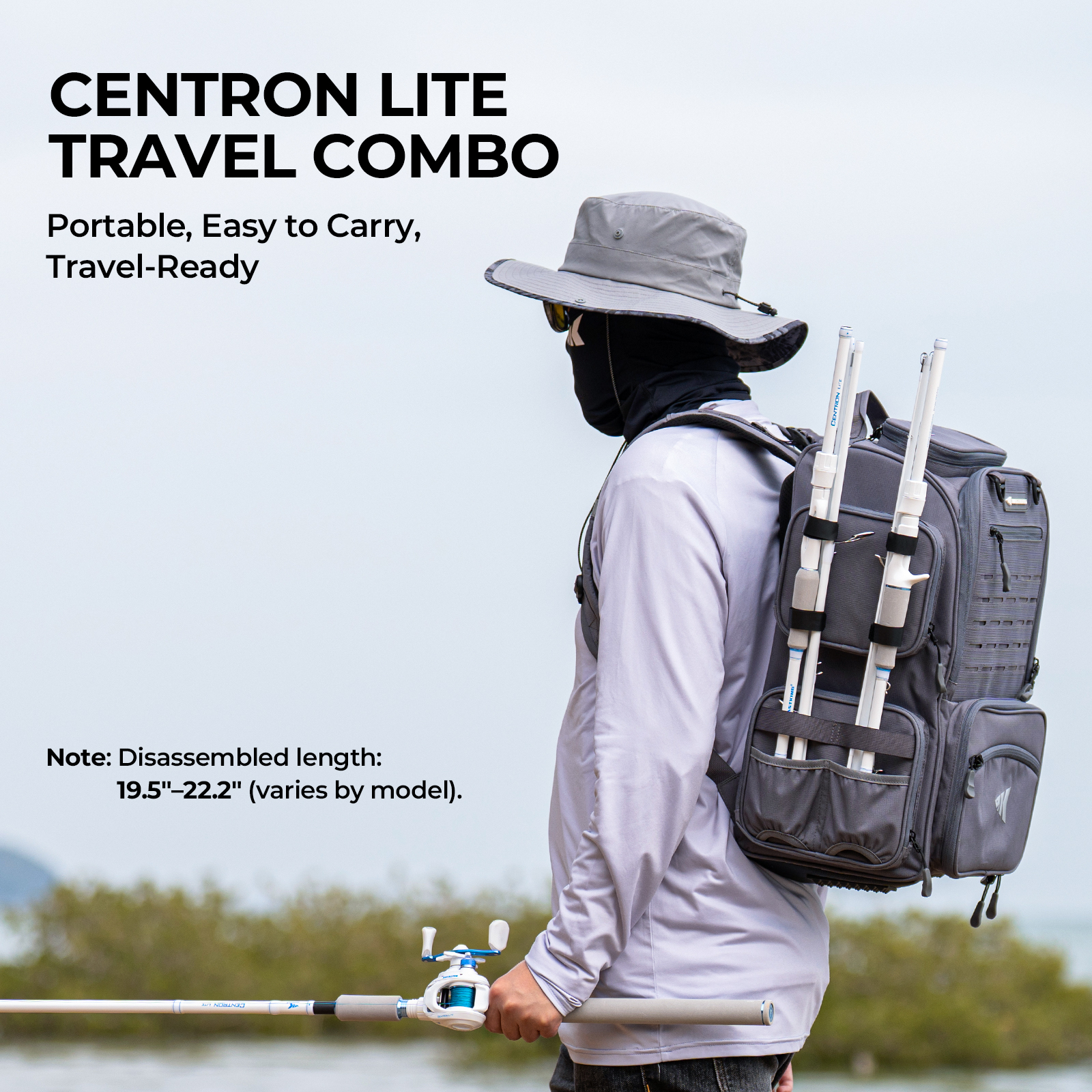 KastKing Centron Lite Travel C - Spincast Reel のレビューと価格