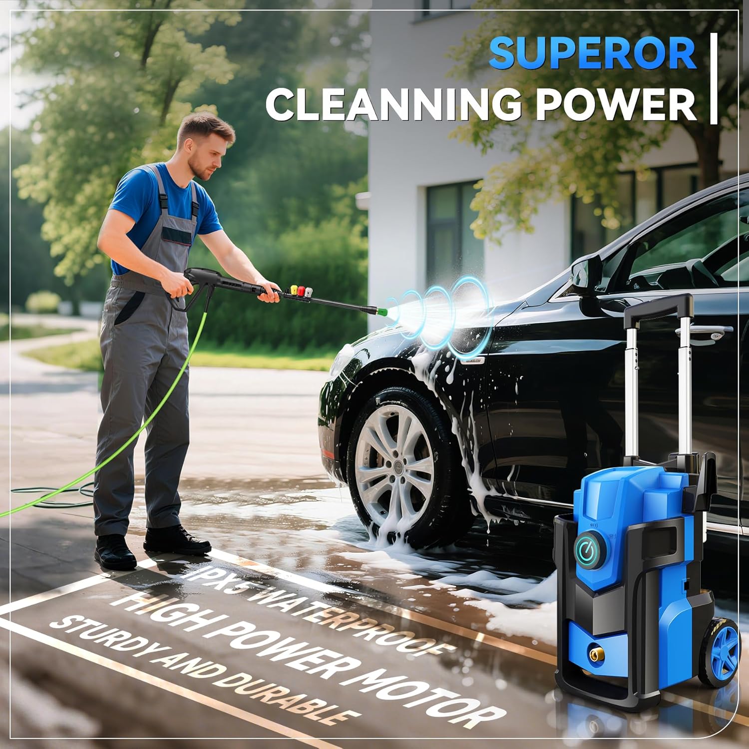 Electric Pressure Washer 4.0 G - Electric Reel のレビューと価格