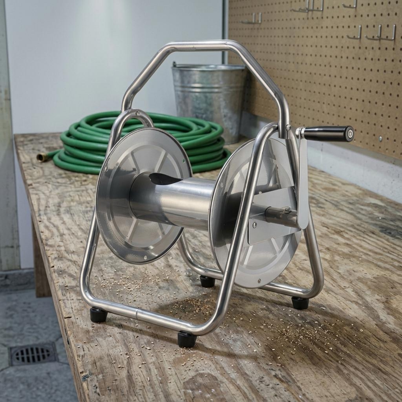 Metal Hose Reel Heavy Duty Gar - Conventional Reel のレビューと価格
