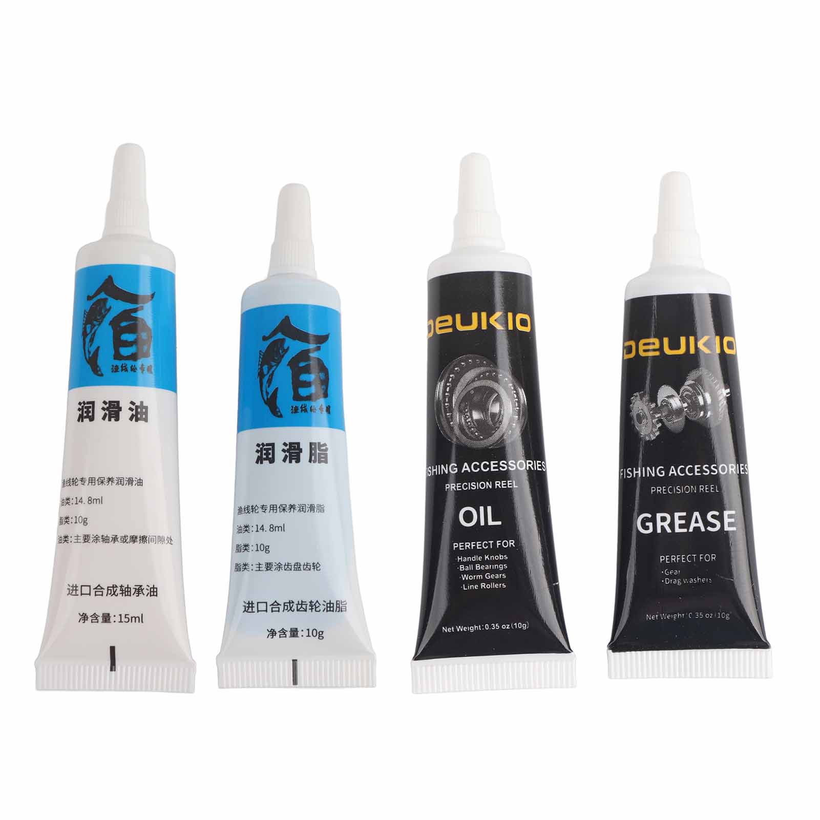 New 2Pcs Fishing Reel Oil and  - Reel Grease のレビューと価格