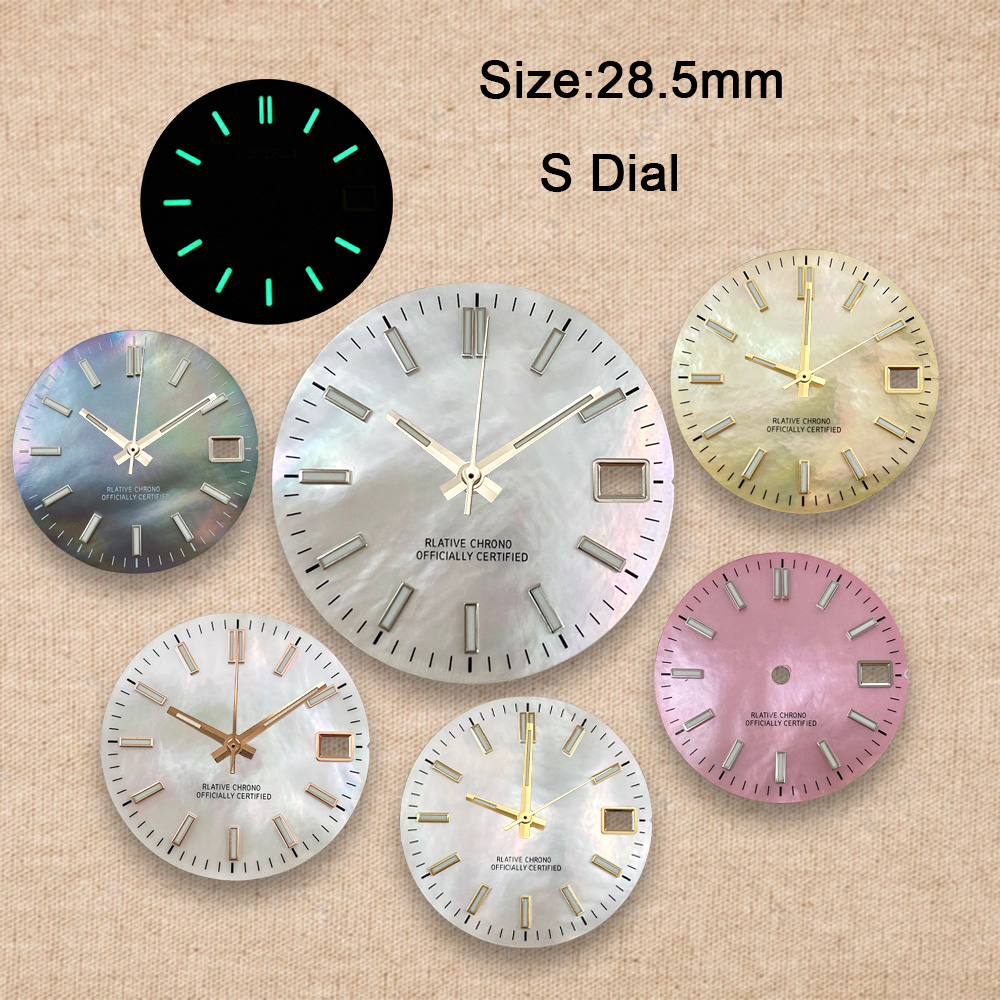 New 28.5mm S Logo NH35 Dial Lo - Reel Case のレビューと価格