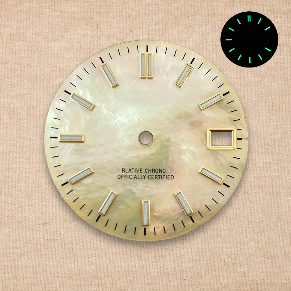 New 28.5mm S Logo NH35 Dial Lo - Reel Case のレビューと価格