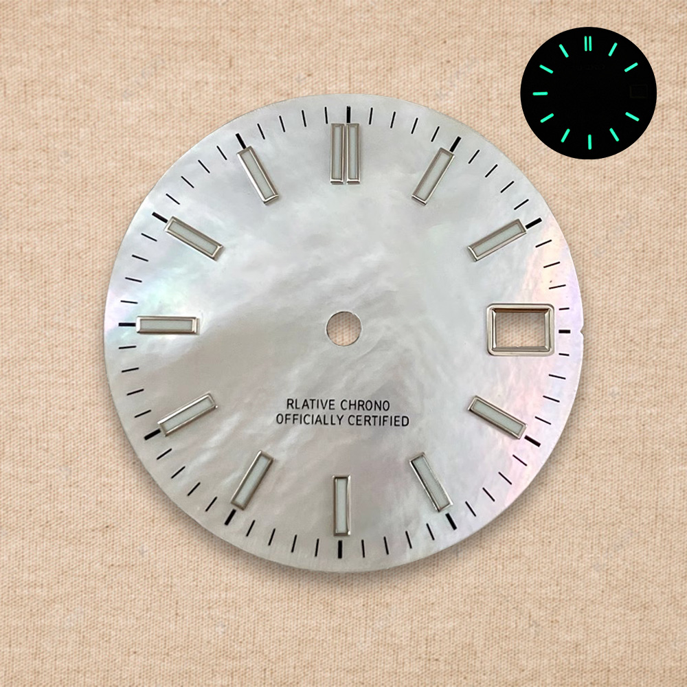 New 28.5mm S Logo NH35 Dial Lo - Reel Case のレビューと価格